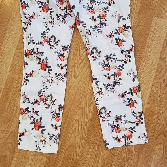 INC Floral Slim Ankle Pants - Picture 10 of 14